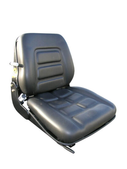 GS12 Type Forklift Seat - Black PVC JS100362