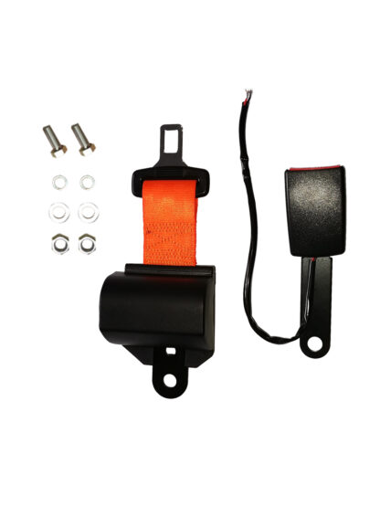 3 Wire Buckle High Visibility Rectractable Lap Seat Belt
