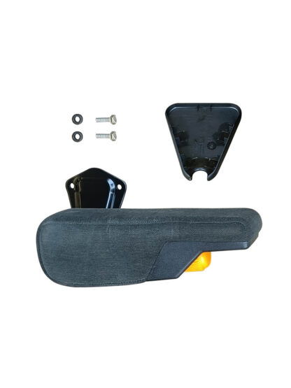 ISRI Luxury Adjustable Armrests Fabric - 85mm fixing centres - Image 5