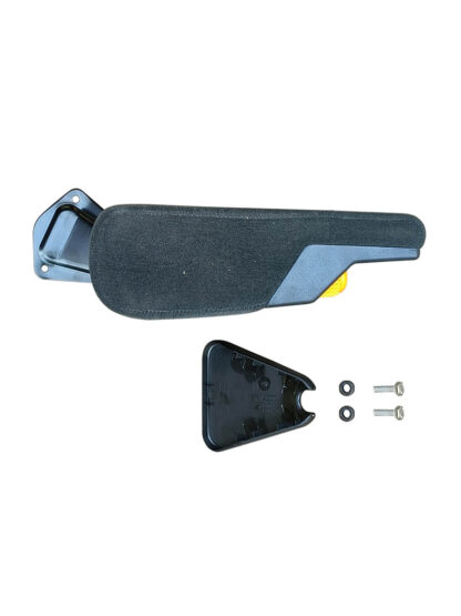 ISRI Luxury Adjustable Armrests Fabric - 85mm fixing centres - Image 4