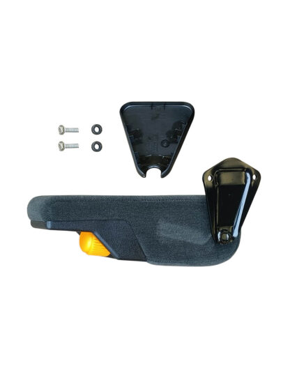 ISRI Luxury Adjustable Armrests Fabric - 85mm fixing centres - Image 3